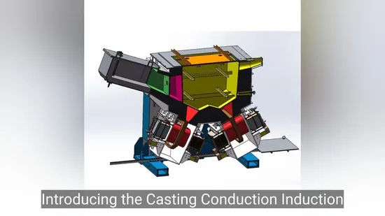 Horizontal Continuous Casting Conduction Electric Melting Furnace for Brass/Copper