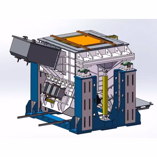 Horizontal Continuous Casting Conduction Electric Melting Furnace for Brass/Copper