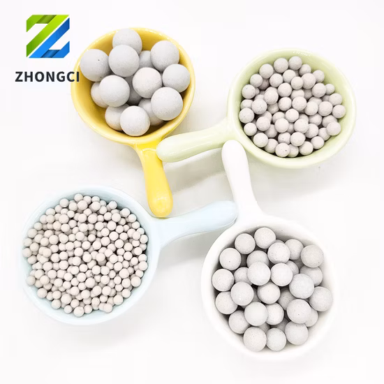 Керамический шарик из инертного глинозема Содержание глинозема 23% Керамический шарик упаковки